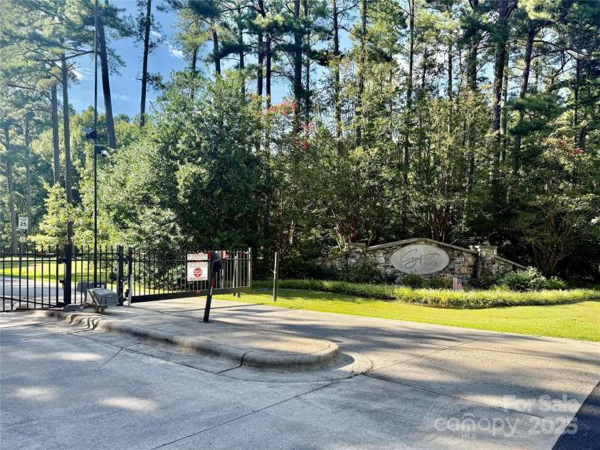 343 Cove Wood Drive, Denton, NC 27239.  MLS# CAR4282287, YatesRealty ID 27156. Community Gate