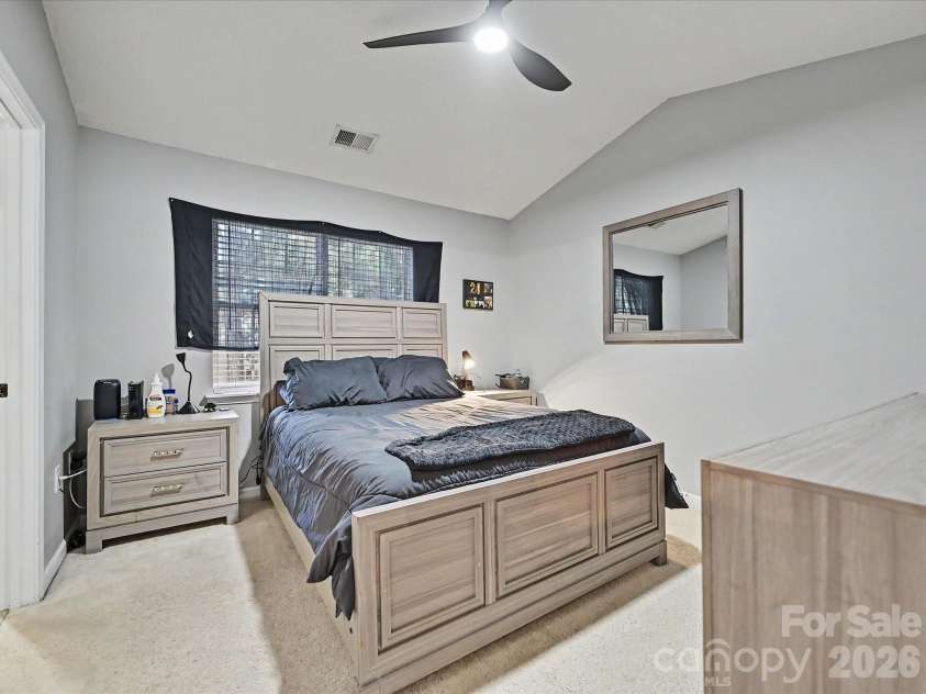 12307 Bluestem Lane, Charlotte, NC 28277.  MLS# CAR4382892, YatesRealty ID 27159. Another spacious bedroom with walk in closet