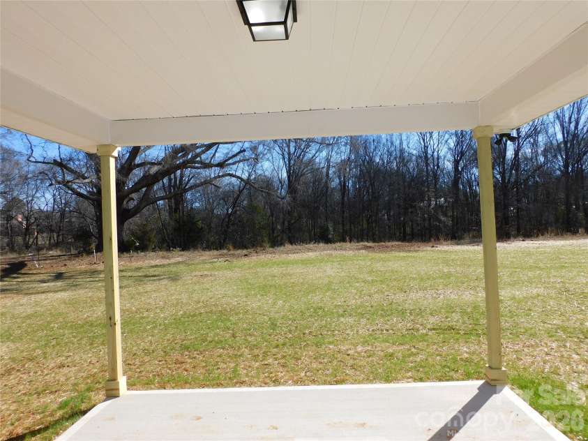 218 McClain Street, York, SC 29745.  MLS# CAR4325787, YatesRealty ID 2716. Covered patio