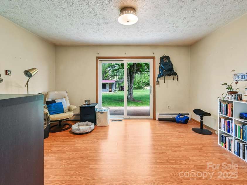 522 Bailey Mountain Road, Mars Hill, NC 28754.  MLS# CAR4260216, YatesRealty ID 27162. Office Area