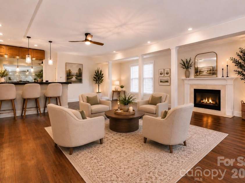 8127 Grahamson Lane, Charlotte, NC 28269.  MLS# CAR4346437, YatesRealty ID 27166. Virtual Staging