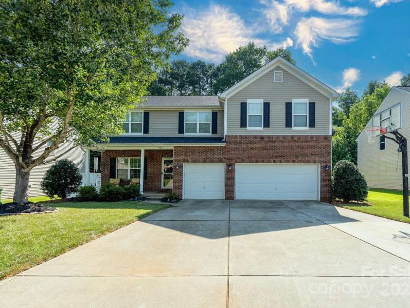 304 Augustus Lane, Mount Holly, NC 28120.  MLS# CAR4254365, YatesRealty ID 27168. Front of home