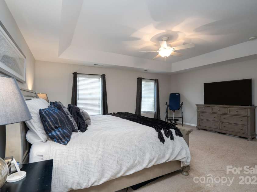 304 Augustus Lane, Mount Holly, NC 28120.  MLS# CAR4254365, YatesRealty ID 27168. Primary bedroom