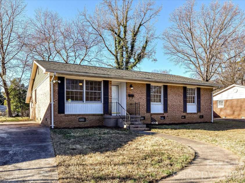 4008 Dunwoody Drive, Charlotte, NC 28215.  MLS# CAR4335406, YatesRealty ID 27172. Front Exterior