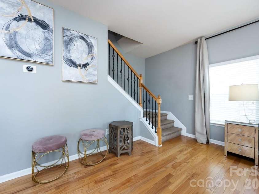 8931 Happiness Road, Harrisburg, NC 28075.  MLS# CAR4331689, YatesRealty ID 27184. Back steps from Great Room