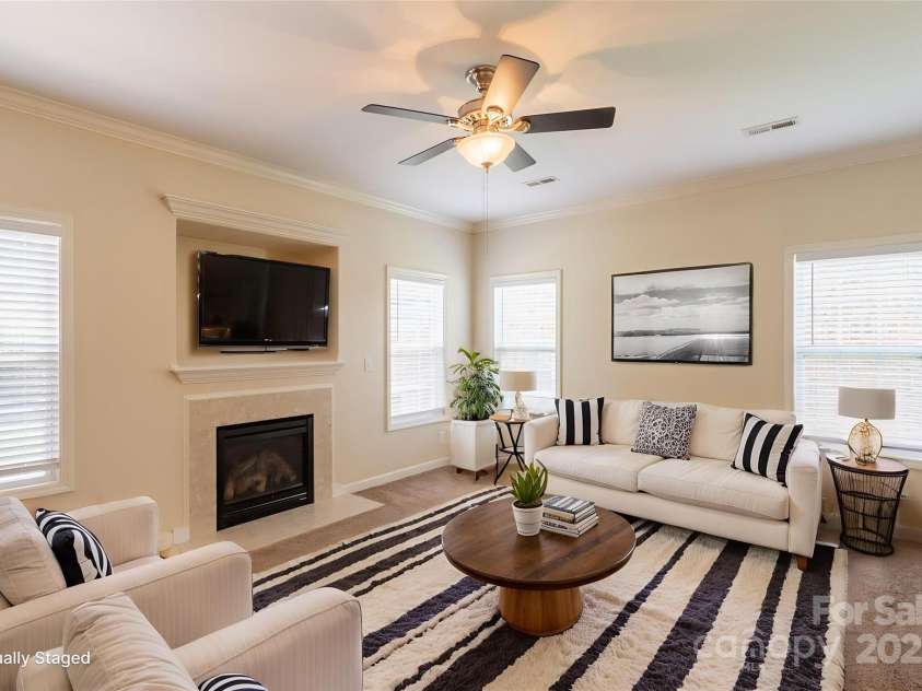 5013 Clover Hill Road, Indian Trail, NC 28079.  MLS# CAR4278725, YatesRealty ID 27186. Virtually Staged