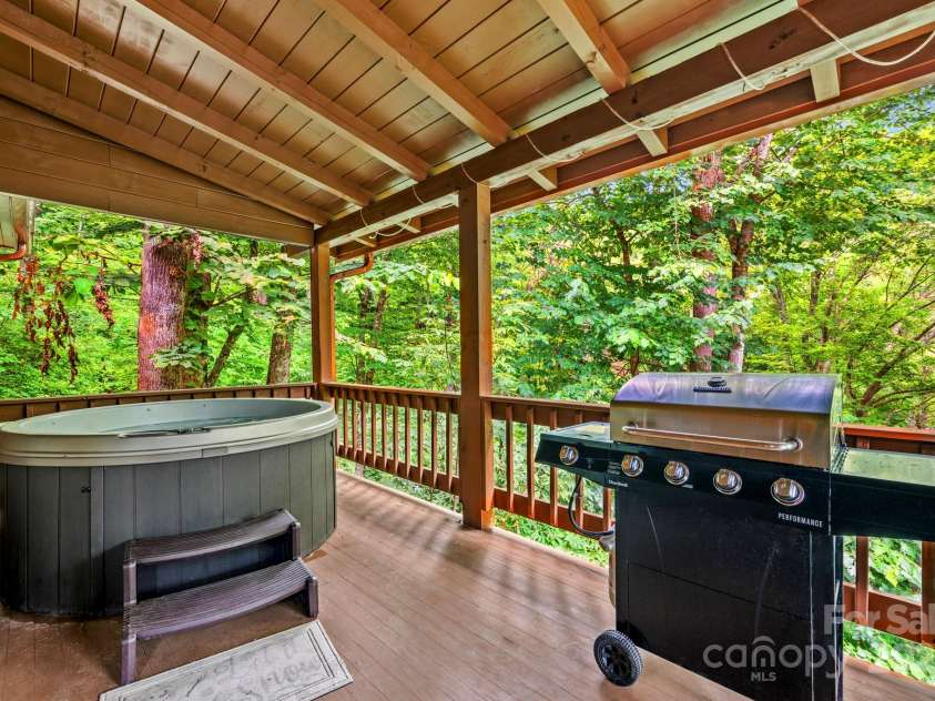 1933 Laurel Ridge Road, Maggie Valley, NC 28751.  MLS# CAR4281523, YatesRealty ID 27189. Relaxation!