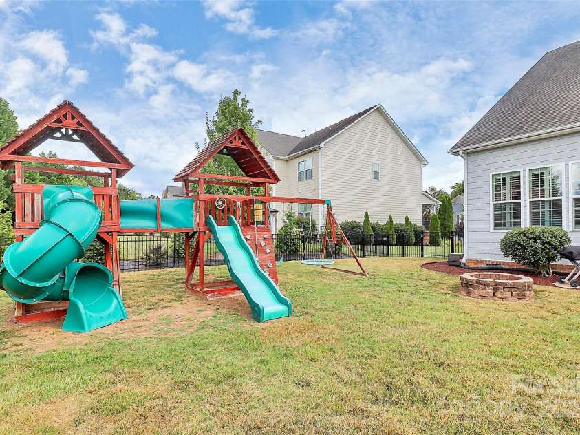 4156 Green Park Court, Harrisburg, NC 28075.  MLS# CAR4281279, YatesRealty ID 27193. Amazing play structure