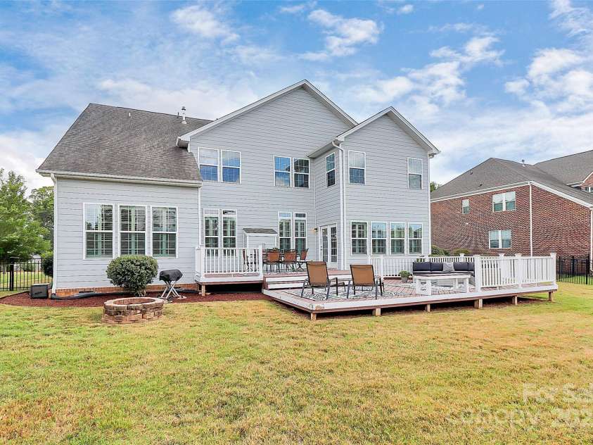 4156 Green Park Court, Harrisburg, NC 28075.  MLS# CAR4281279, YatesRealty ID 27193. Backyard