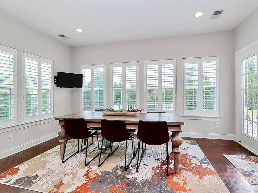 4156 Green Park Court, Harrisburg, NC 28075.  MLS# CAR4281279, YatesRealty ID 27193. Dining Area w/Deck access