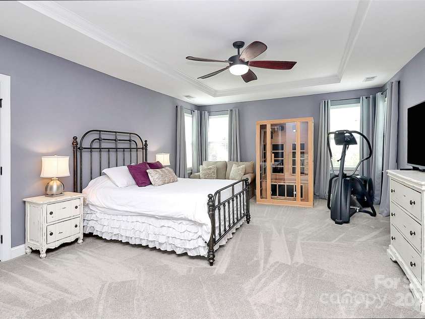 4156 Green Park Court, Harrisburg, NC 28075.  MLS# CAR4281279, YatesRealty ID 27193. Primary bedroom