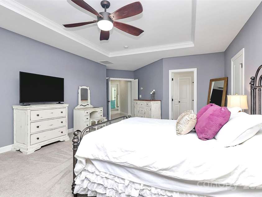 4156 Green Park Court, Harrisburg, NC 28075.  MLS# CAR4281279, YatesRealty ID 27193. Primary bedroom