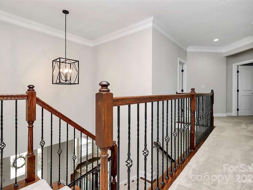 4156 Green Park Court, Harrisburg, NC 28075.  MLS# CAR4281279, YatesRealty ID 27193. Stairwell