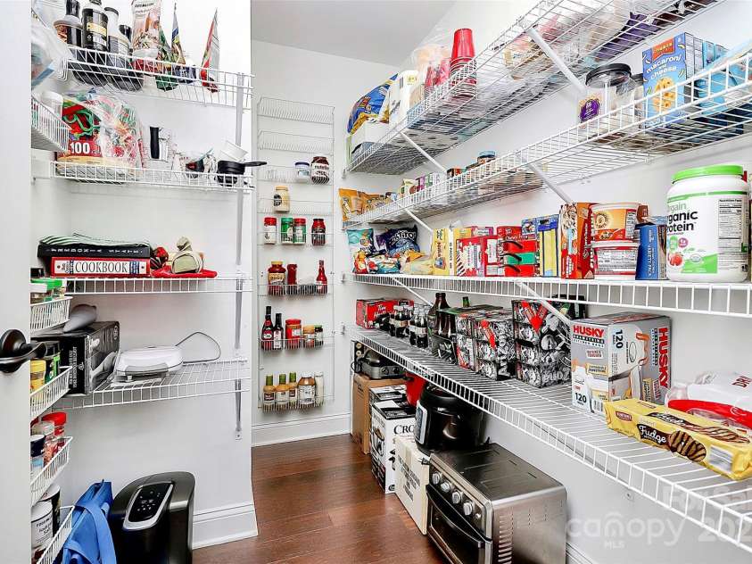 4156 Green Park Court, Harrisburg, NC 28075.  MLS# CAR4281279, YatesRealty ID 27193. Walk-in Pantry