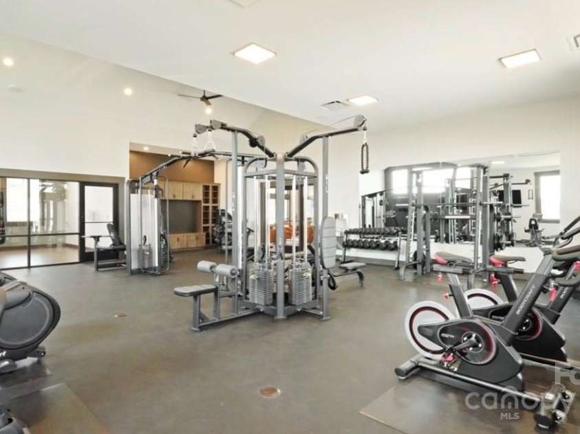 76 Bovine Branch Road, Fletcher, NC 28732.  MLS# CAR4283551, YatesRealty ID 27201. Fitness Center