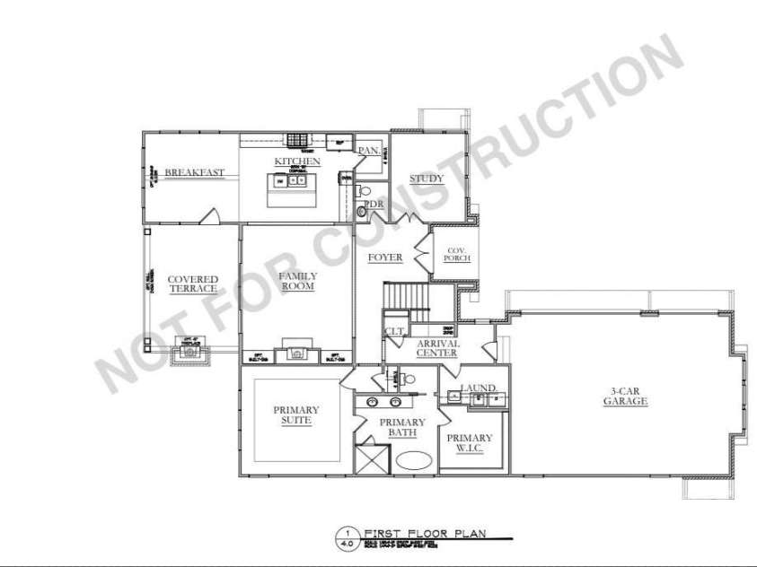 7121 Alexander Road, Charlotte, NC 28270.  MLS# CAR4283530, YatesRealty ID 27204. Main Floor