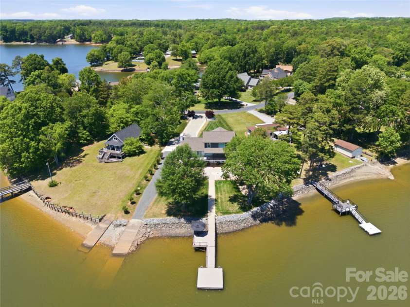 420 Skysail Road, Salisbury, NC 28146.  MLS# CAR4389093, YatesRealty ID 27209. Additional aerial view 2