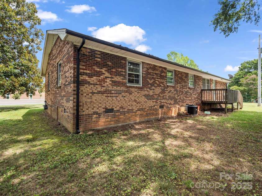 501 Weaver Street, Cherryville, NC 28021.  MLS# CAR4287583, YatesRealty ID 2722. Back view