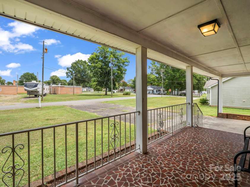 501 Weaver Street, Cherryville, NC 28021.  MLS# CAR4287583, YatesRealty ID 2722. Great covered porch