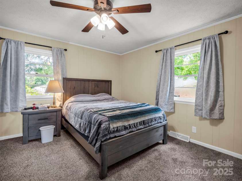 501 Weaver Street, Cherryville, NC 28021.  MLS# CAR4287583, YatesRealty ID 2722. Primary bedroom