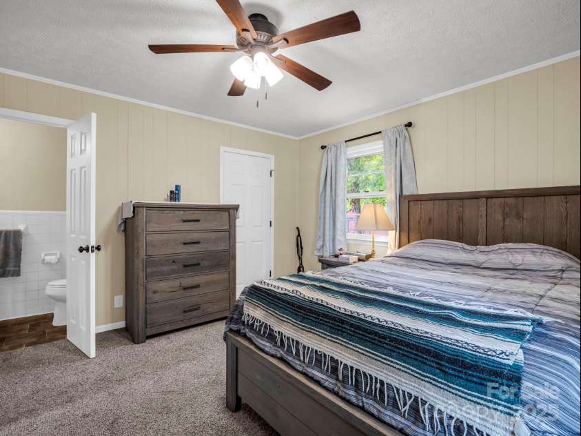 501 Weaver Street, Cherryville, NC 28021.  MLS# CAR4287583, YatesRealty ID 2722. Primary BR with half bath