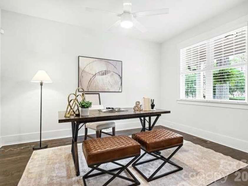 824 16th Street, Charlotte, NC 28205.  MLS# CAR4374730, YatesRealty ID 27222. Office/Flex/Dining/Living