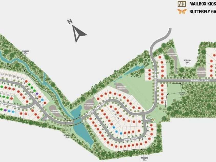 1706 Hubert Graham Way, Tega Cay, SC 29708.  MLS# CAR4389115, YatesRealty ID 27224. River Falls Site Map