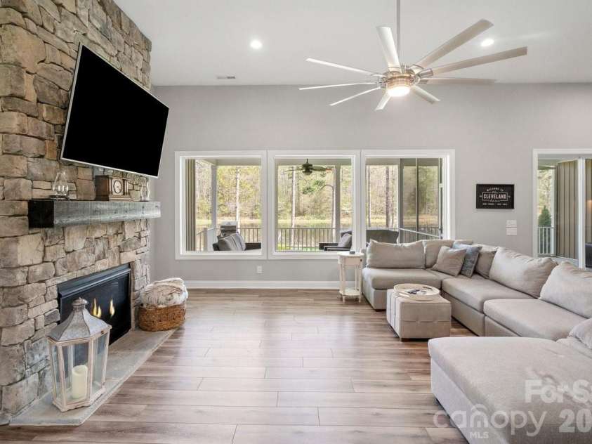 345 Barnwood Drive, Rockwell, NC 28138.  MLS# CAR4365786, YatesRealty ID 27226. 