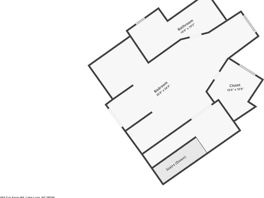 454 Cutaway Road, Lake Lure, NC 28746.  MLS# CAR4280370, YatesRealty ID 27231. 