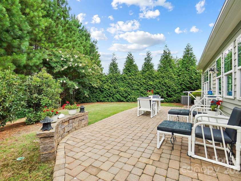 4106 Perth Road, Fort Mill, SC 29707.  MLS# CAR4280800, YatesRealty ID 27234. Private backyard