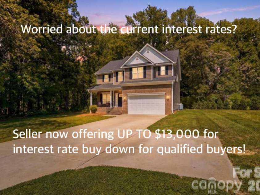 2910 Plum Thicket Court, Monroe, NC 28112.  MLS# CAR4370003, YatesRealty ID 27243. 