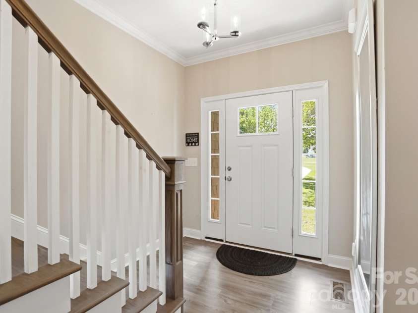 2910 Plum Thicket Court, Monroe, NC 28112.  MLS# CAR4370003, YatesRealty ID 27243. Foyer