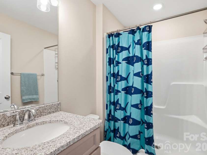2910 Plum Thicket Court, Monroe, NC 28112.  MLS# CAR4370003, YatesRealty ID 27243. Private bath in 3rd bedroom.