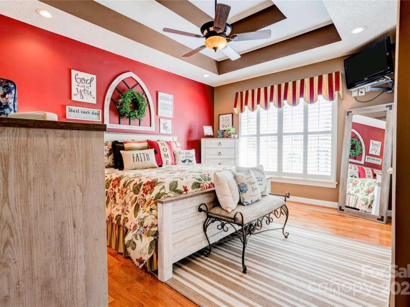 116 Camille Drive, Shelby, NC 28150.  MLS# CAR4272201, YatesRealty ID 27244. Primary Bedroom