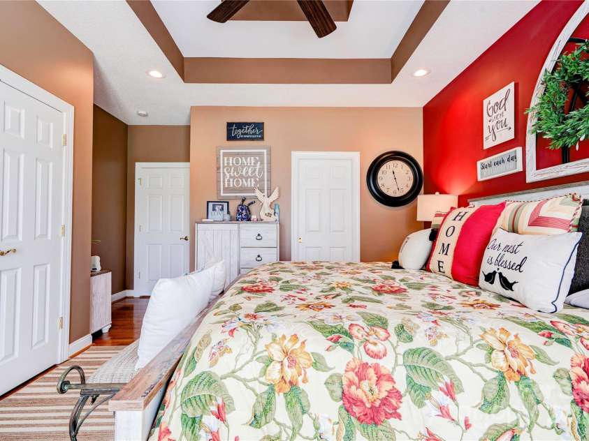 116 Camille Drive, Shelby, NC 28150.  MLS# CAR4272201, YatesRealty ID 27244. Primary Bedroom