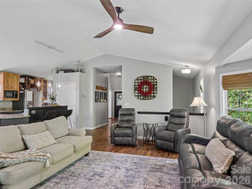 554 Pisgah Forest Drive, Pisgah Forest, NC 28768.  MLS# CAR4375652, YatesRealty ID 27244. Windows & natural light