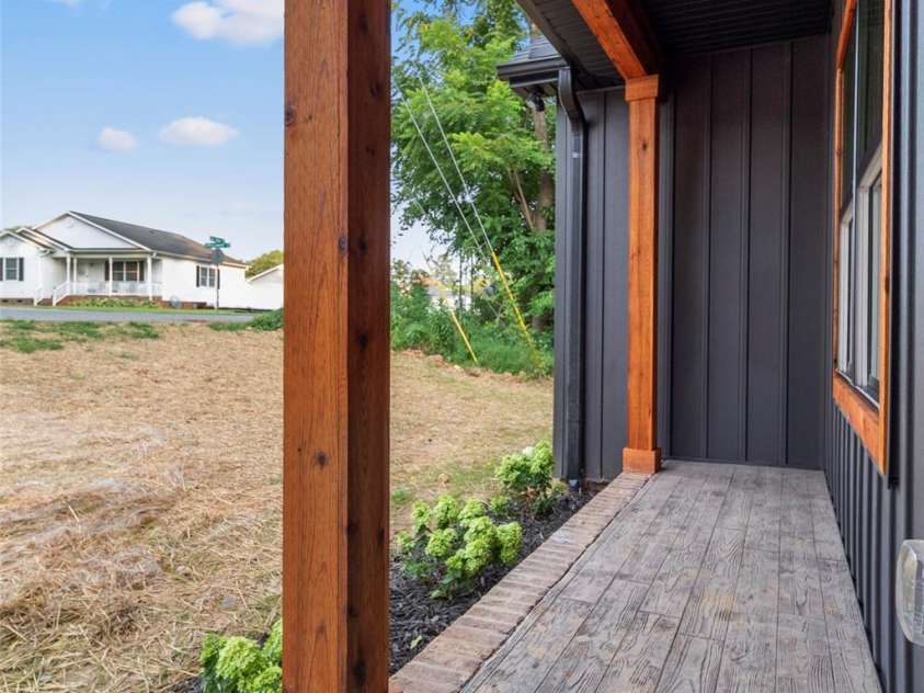 299 Collingswood Drive, Concord, NC 28027.  MLS# CAR4278657, YatesRealty ID 27247. Front Porch