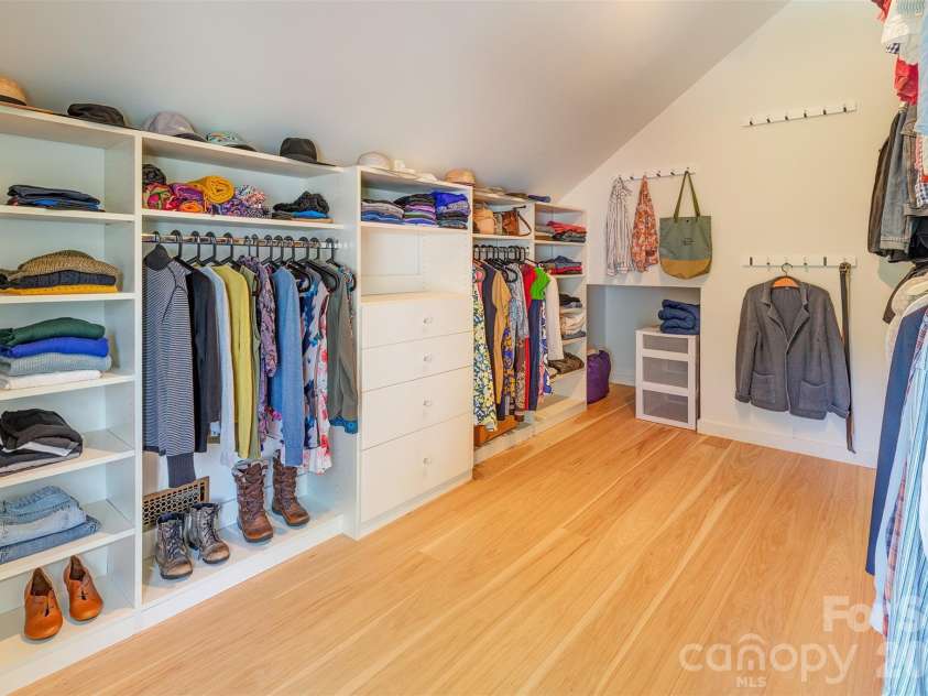 136 Graveyard Road, Fairview, NC 28730.  MLS# CAR4387672, YatesRealty ID 27249. Custom Closet