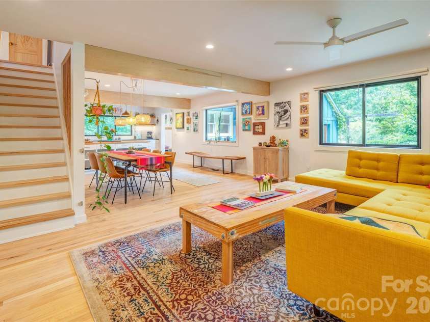 136 Graveyard Road, Fairview, NC 28730.  MLS# CAR4387672, YatesRealty ID 27249. Modern + Timeless