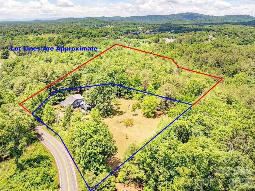 136 Graveyard Road, Fairview, NC 28730.  MLS# CAR4387672, YatesRealty ID 27249. Property w/ Additional acreage available separately 