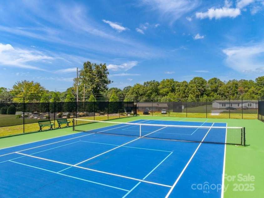 4004 3rd Court, Morganton, NC 28655.  MLS# CAR4269854, YatesRealty ID 27255. HOA amenity tennis court
