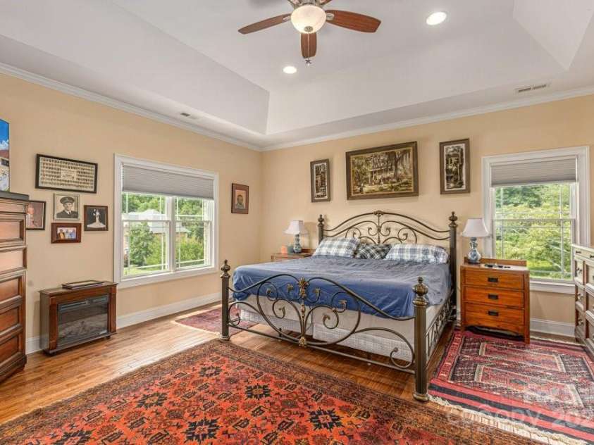 4004 3rd Court, Morganton, NC 28655.  MLS# CAR4269854, YatesRealty ID 27255. Primary suite with tray ceilings