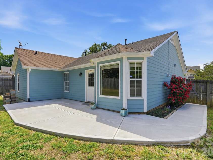 5908 Heathrow Court, Monroe, NC 28110.  MLS# CAR4346315, YatesRealty ID 27257. Amazing Backyard and patio