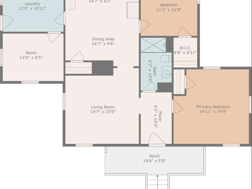 106 Safie Third Street, Rockingham, NC 28379.  MLS# CAR4280213, YatesRealty ID 27259. 