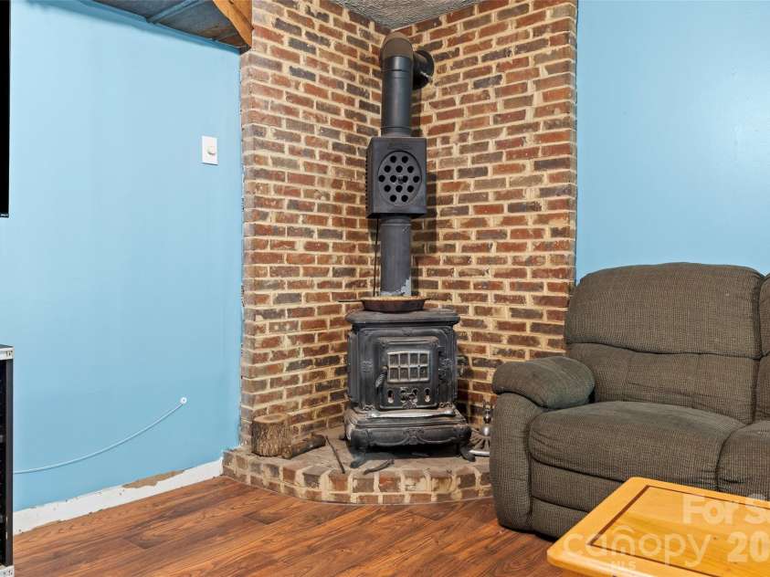 233 Orindawood Drive, McConnells, SC 29726.  MLS# CAR4385991, YatesRealty ID 27259. Functioning Wood Stove