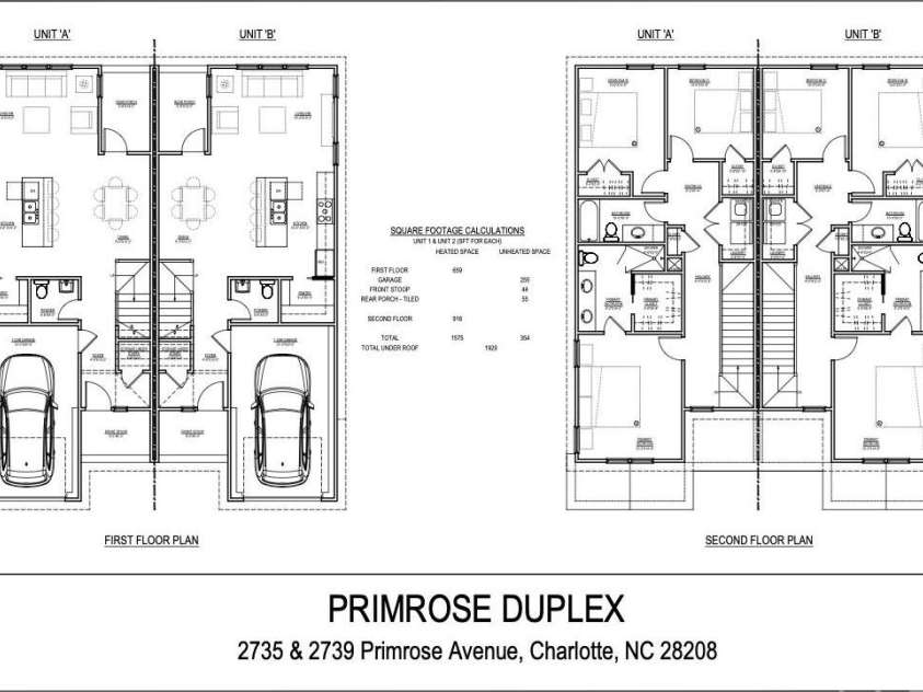 2735 Primrose Avenue, Charlotte, NC 28208.  MLS# CAR4267281, YatesRealty ID 27269. 
