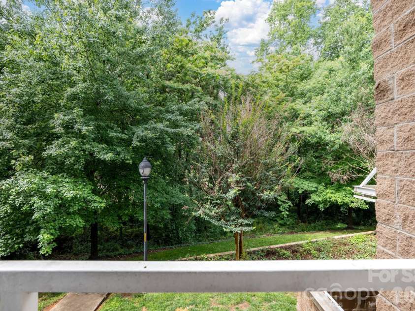 3921 Picasso Court, Charlotte, NC 28205.  MLS# CAR4387644, YatesRealty ID 27272. Balcony View