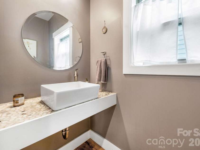 156 Bradley Street, Asheville, NC 28806.  MLS# CAR4364055, YatesRealty ID 27274. Half Bath on Main level