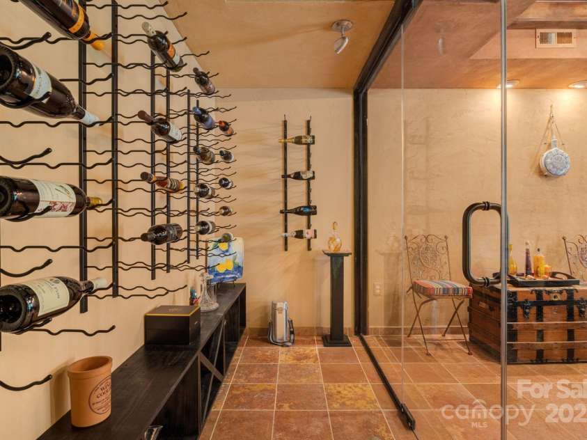3 Amherst Road, Asheville, NC 28803.  MLS# CAR4281202, YatesRealty ID 27275. Temperature Controlled Wine Cellar