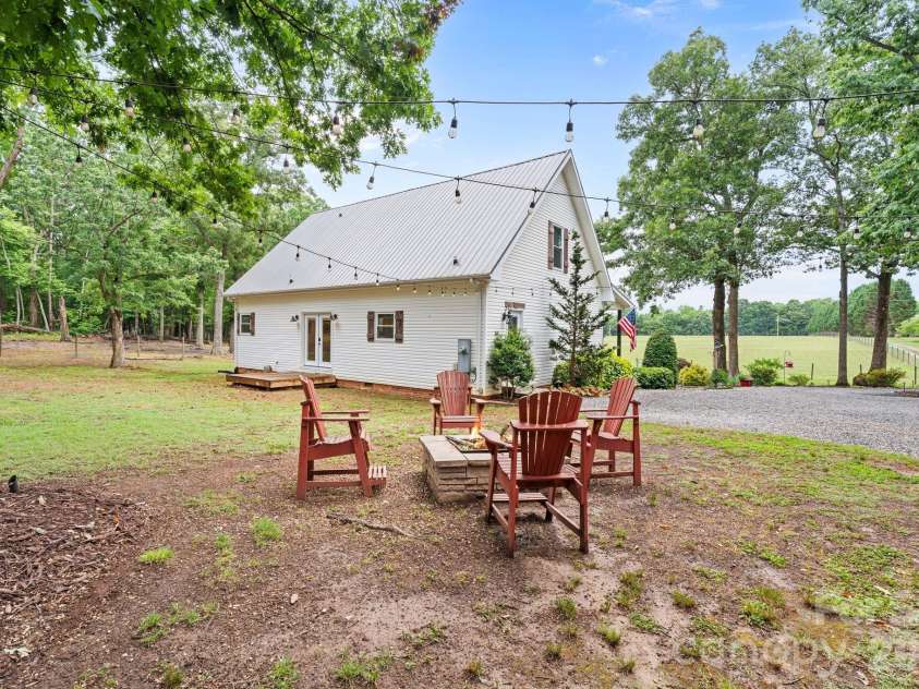 1744 Lowe Drive, Catawba, NC 28609.  MLS# CAR4384724, YatesRealty ID 27281. Fire Pit Area - Day